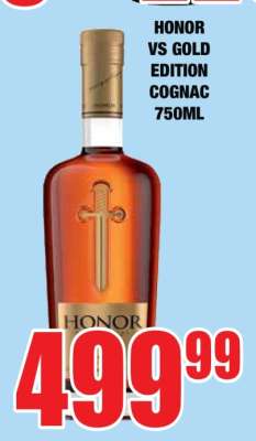 HONOR VS GOLD EDITION COGNAC 750ML