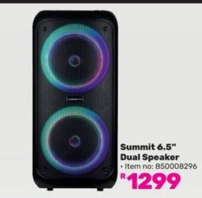 Summit 6.5” Dual Speaker