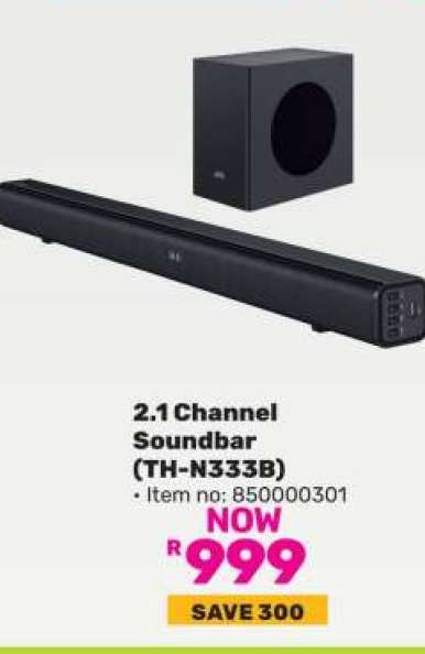 2.1-Channel Soundbar (TH-N333B)