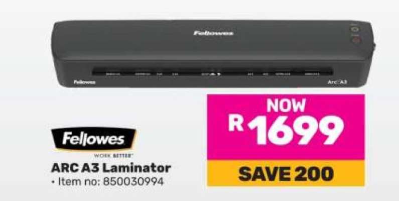 Fellowes ARC A3 Laminator