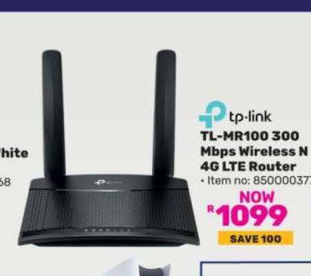 tp-link TL-MR100 300 Mbps Wireless N 4G LTE Router