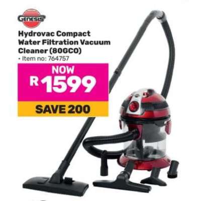 Hydrovac Compact Water Filtration Vacuum Cleaner (80GC0)