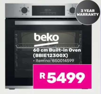 Beko 60 cm Built-in Oven (BBIE12300X)