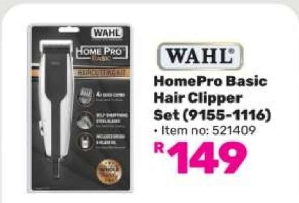 Wahl HomePro Basic Hair Clipper Set (9155-1116)