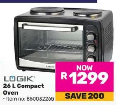 LOGIK 26 L Compact Oven
