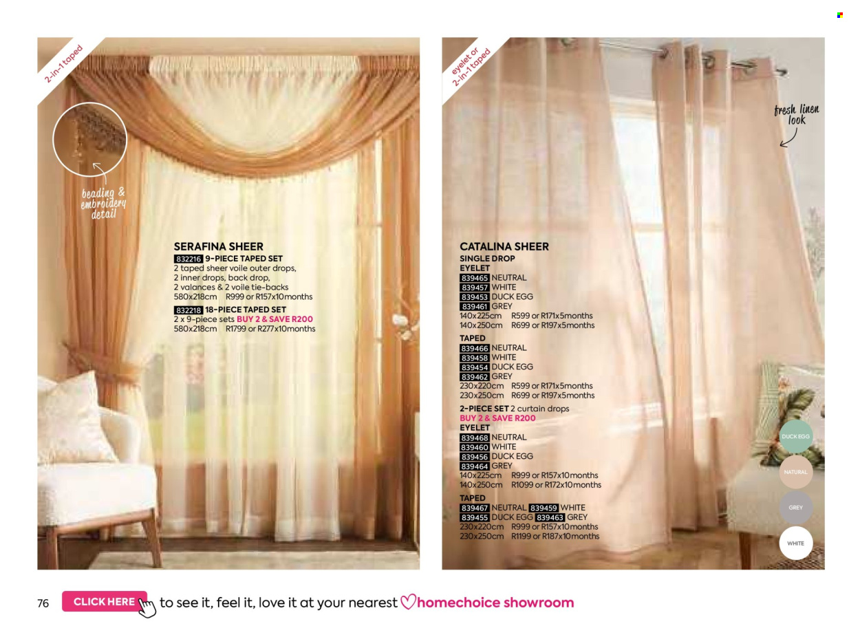 HomeChoice specials - 07.24.2026 - 10.22.2026. Page 76