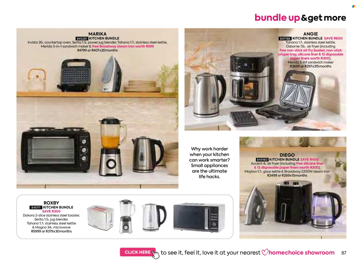 HomeChoice specials - 07.24.2026 - 10.22.2026. Page 87