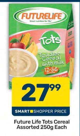 Future Life Tots Cereal Assorted 250g Each