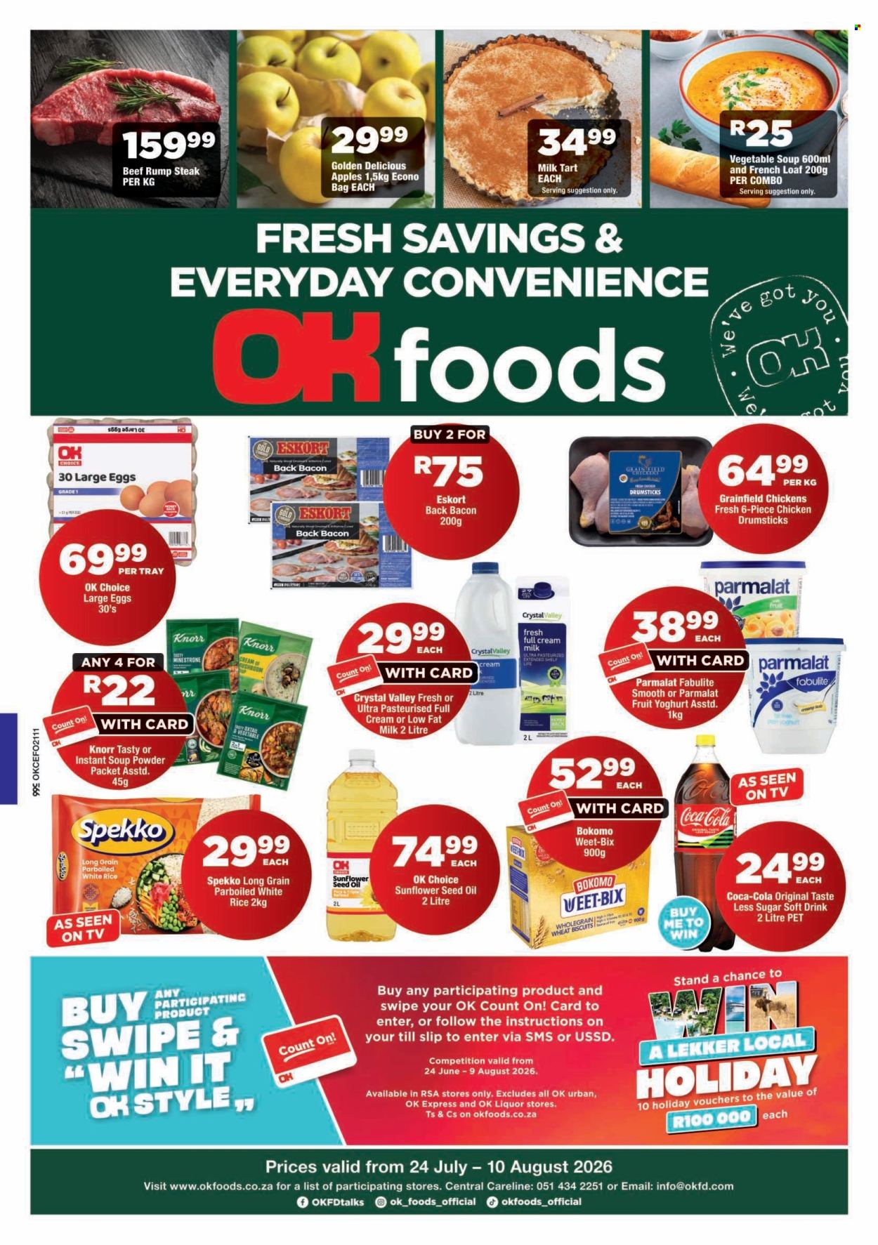OK Foods specials - 07.24.2026 - 08.10.2026. Page 1