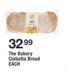 The Bakery Ciabatta Bread