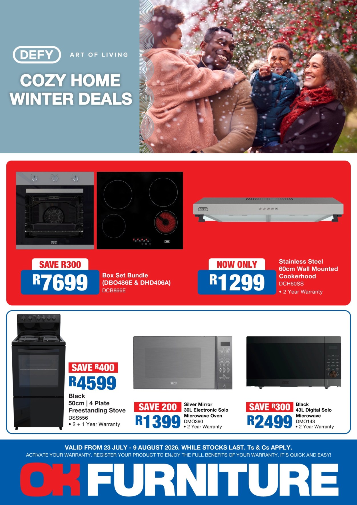 OK Furniture specials - 07.23.2026 - 08.09.2026. Page 1