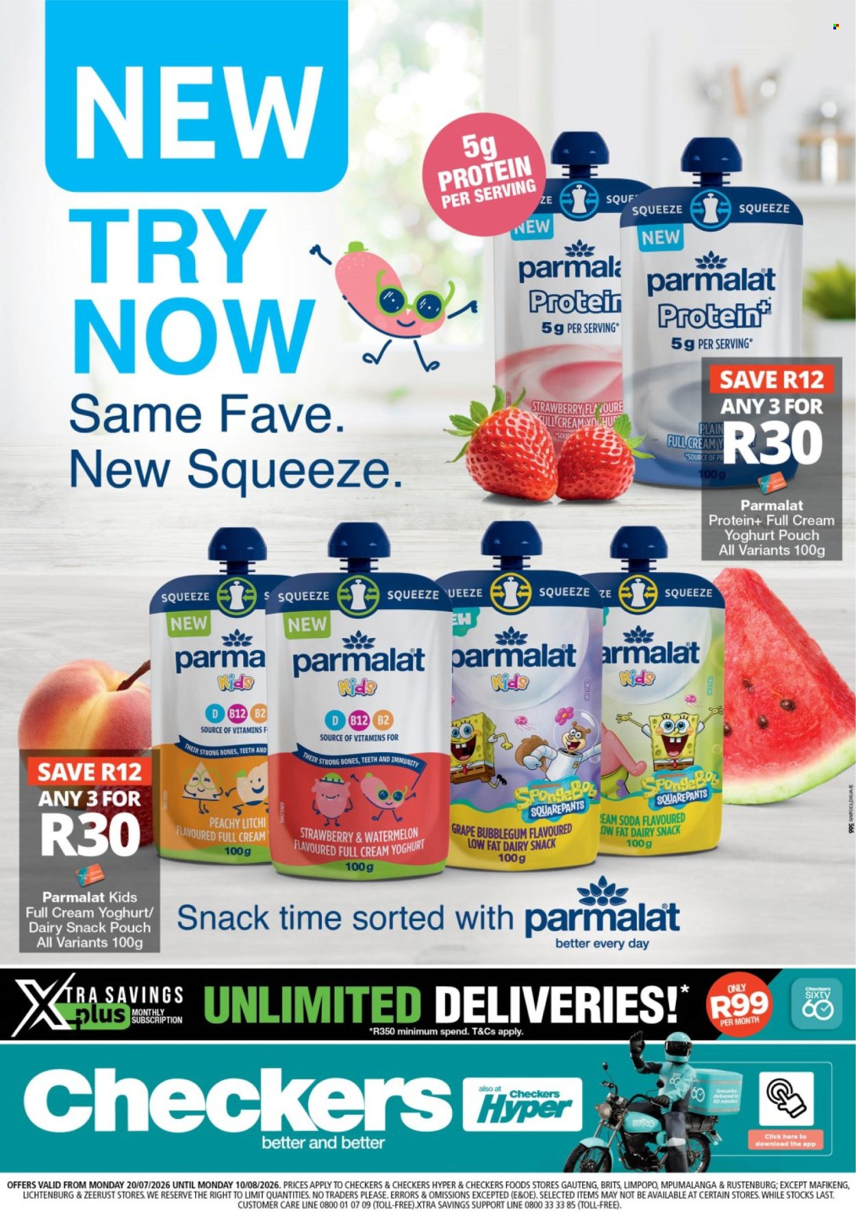 Checkers specials - 07.20.2026 - 08.10.2026. Page 1