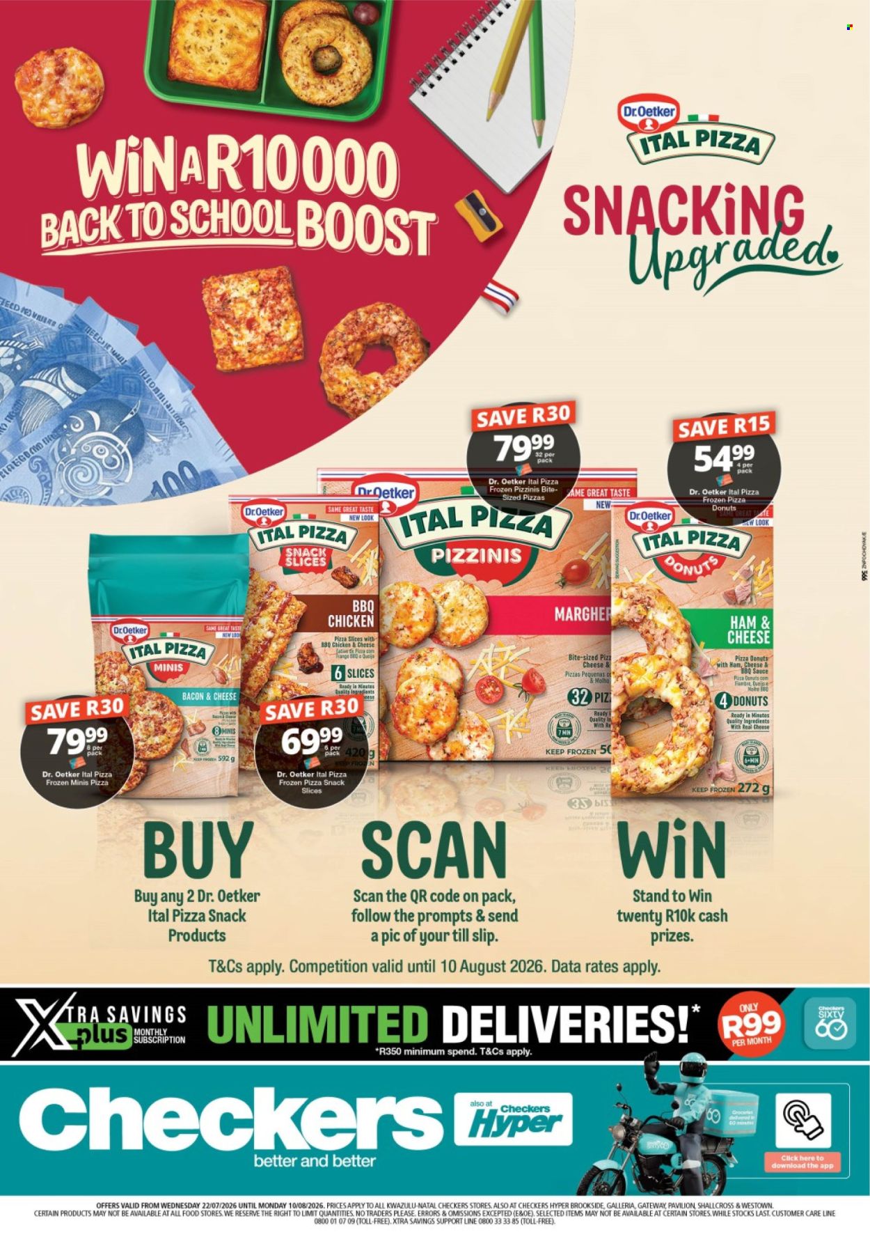 Checkers specials - 07.22.2026 - 08.10.2026. Page 1