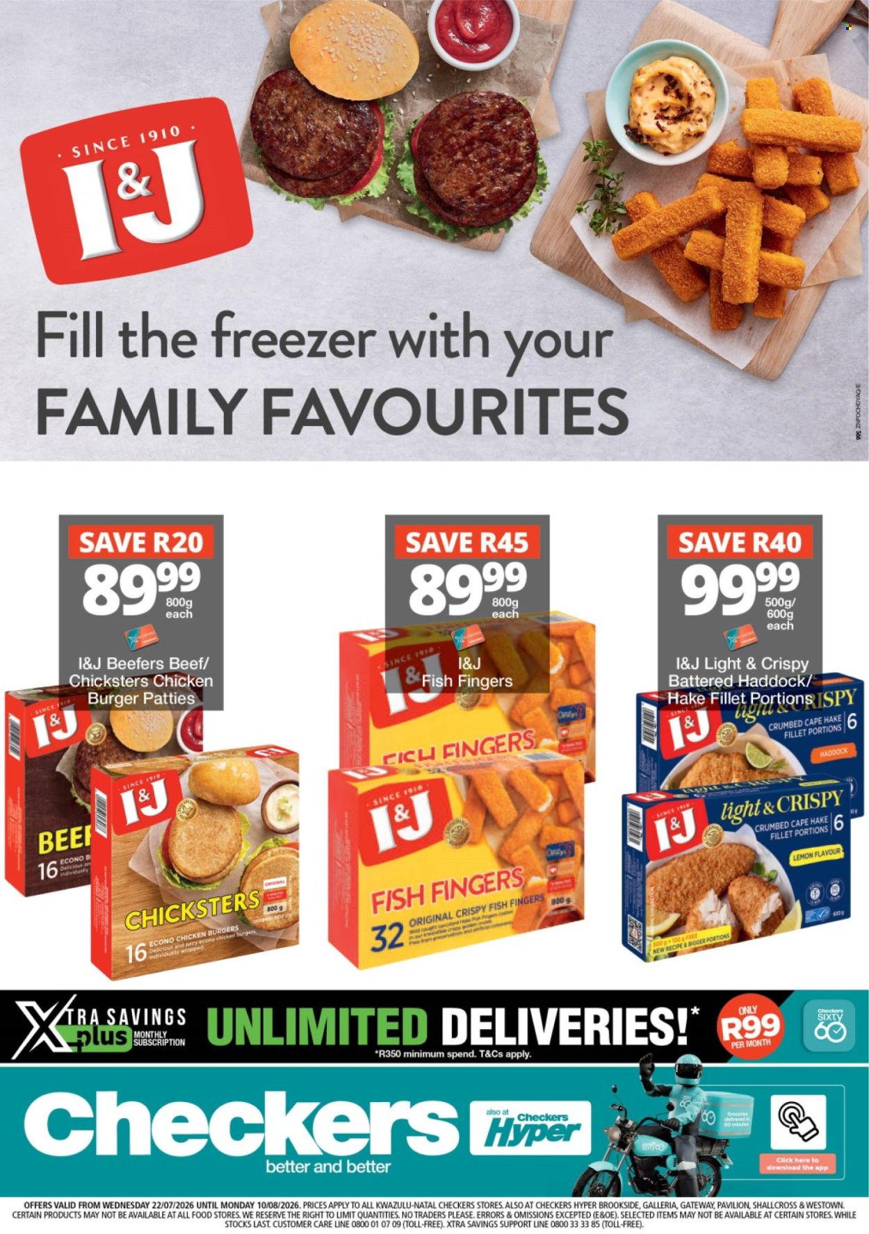 Checkers specials - 07.22.2026 - 08.10.2026. Page 1