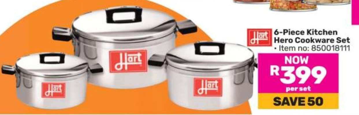 6-Piece Kitchen Hero Cookware Set