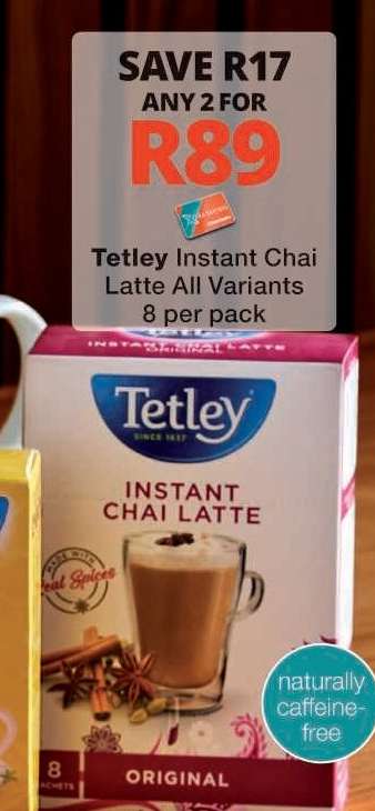 Tetley Instant Chai Latte