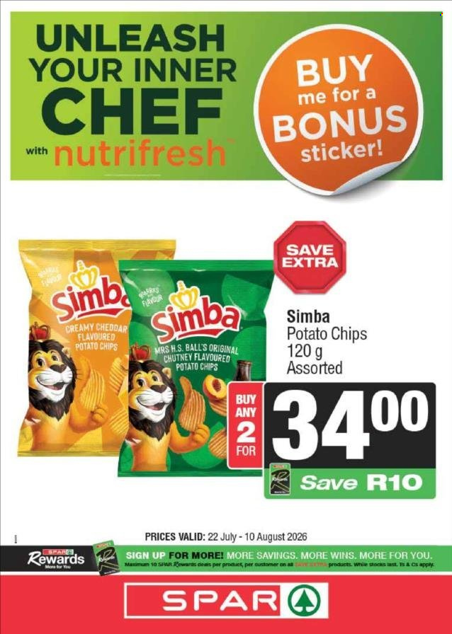 SPAR specials - 07.22.2026 - 08.10.2026. Page 1