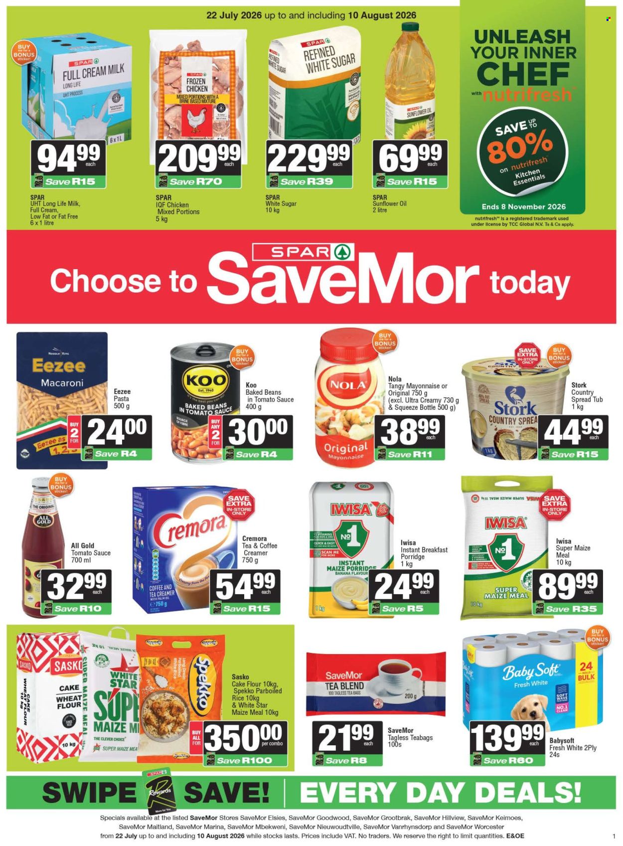 SPAR specials - 07.22.2026 - 08.10.2026. Page 1