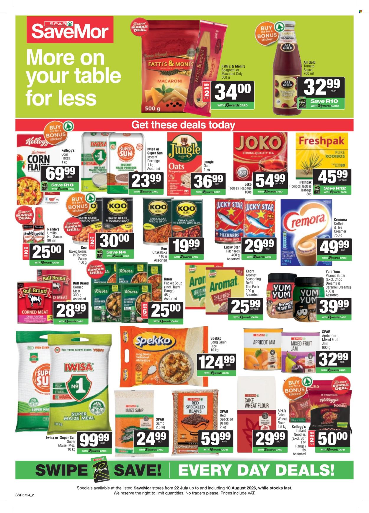 SPAR specials - 07.22.2026 - 08.10.2026. Page 2