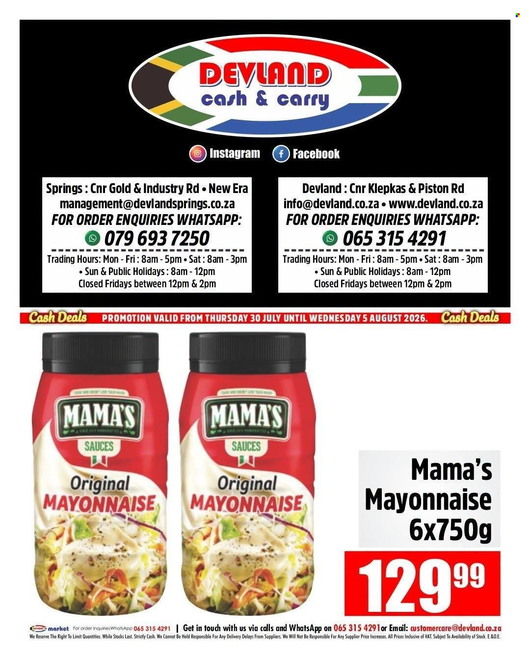 Devland specials - 07.30.2026 - 08.05.2026. Page 3