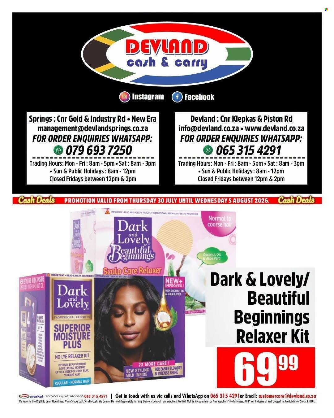 Devland specials - 07.30.2026 - 08.05.2026. Page 5