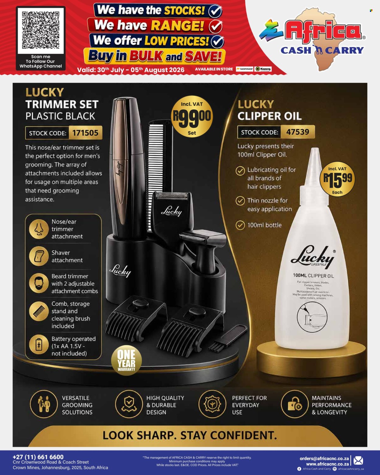 Africa Cash & Carry specials - 07.30.2026 - 08.05.2026. Page 30
