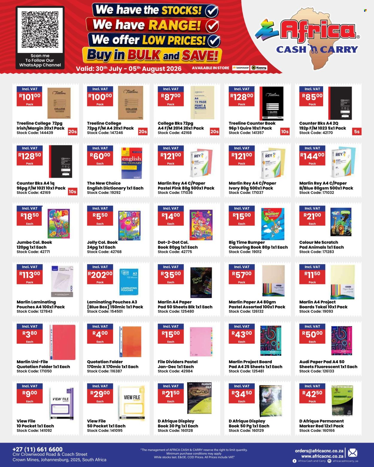 Africa Cash & Carry specials - 07.30.2026 - 08.05.2026. Page 57