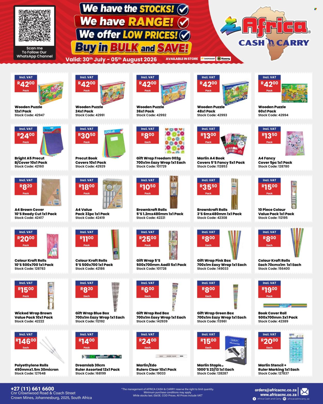 Africa Cash & Carry specials - 07.30.2026 - 08.05.2026. Page 60