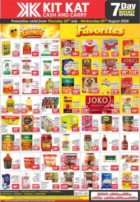 Kit Kat Cash & Carry - Weekly specials
