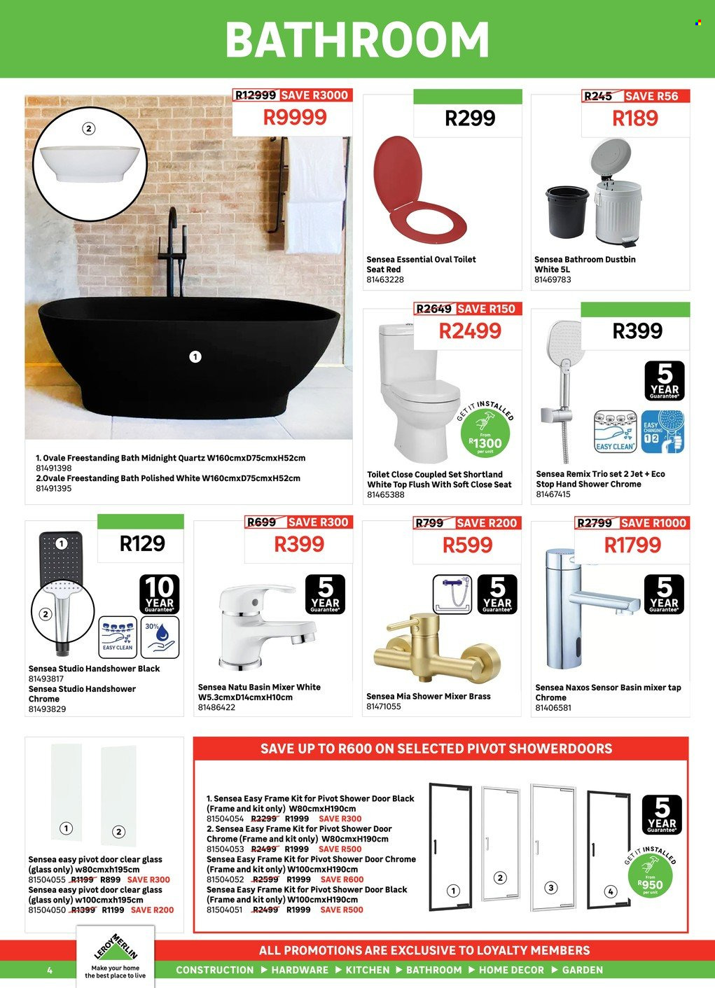 Leroy Merlin specials - 08.01.2026 - 08.31.2026. Page 4