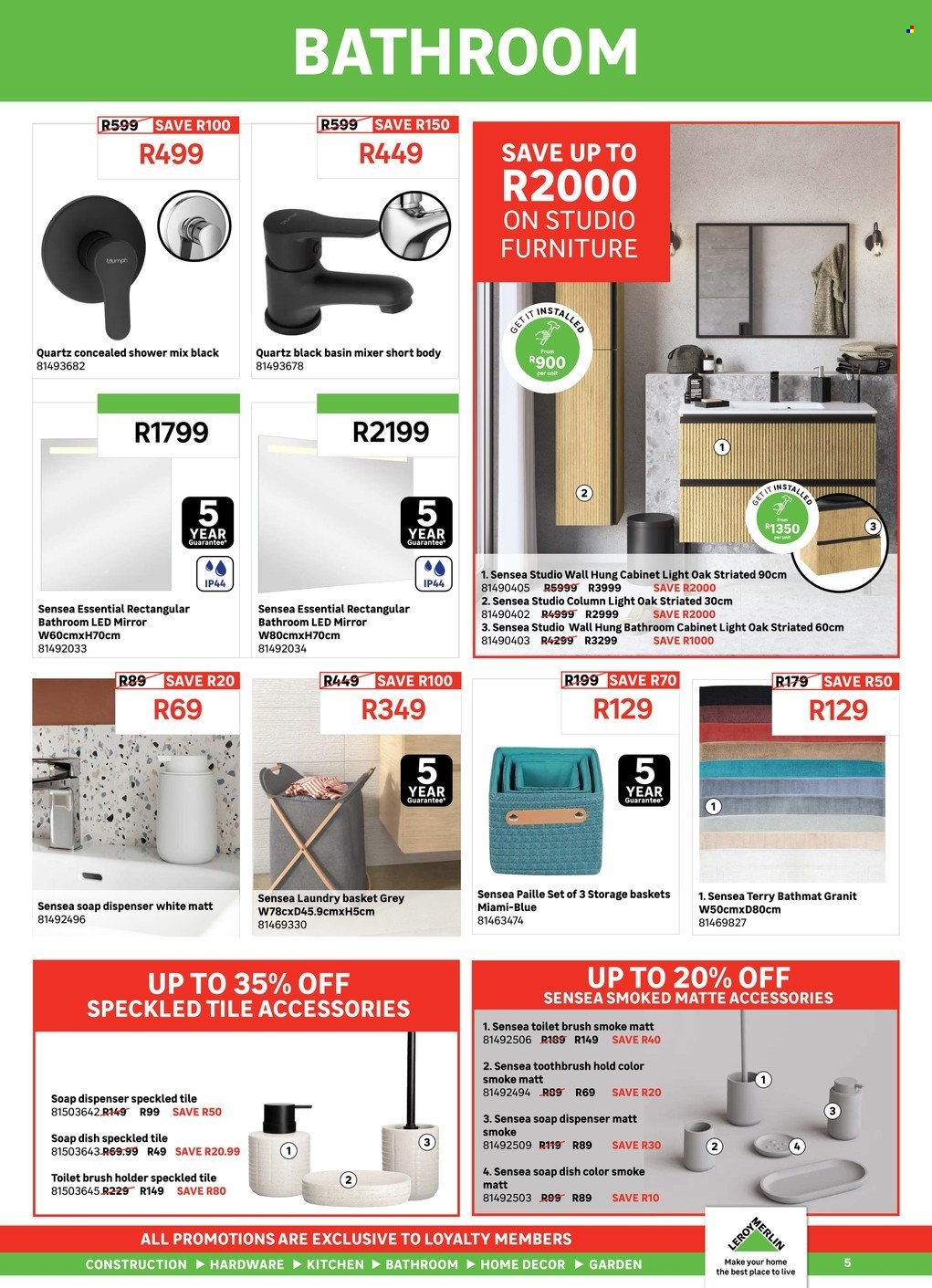 Leroy Merlin specials - 08.01.2026 - 08.31.2026. Page 5