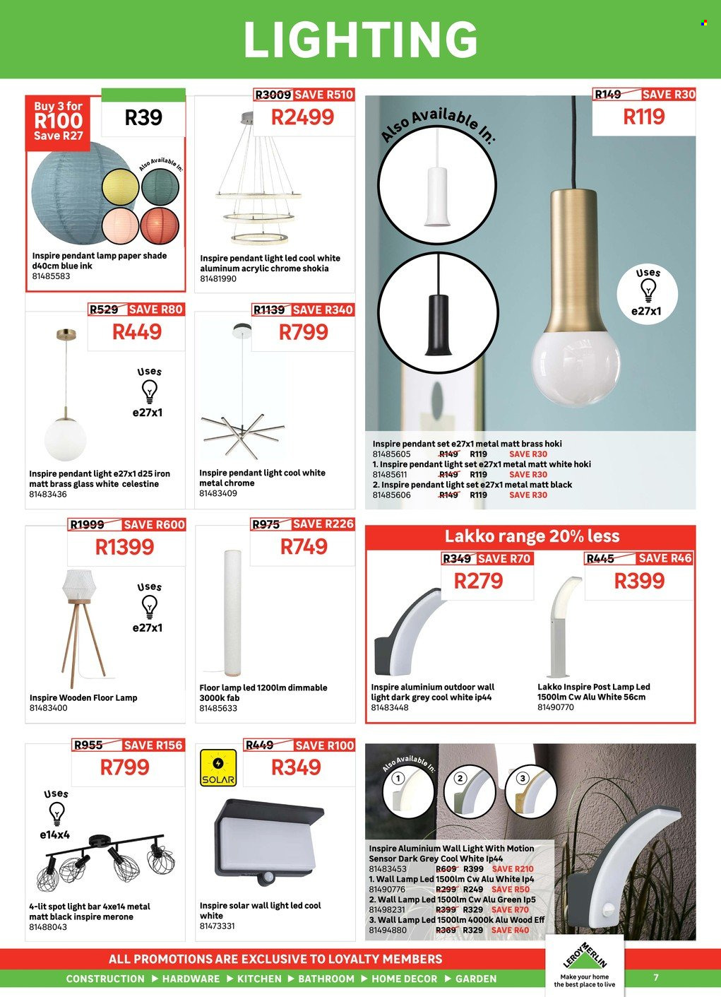 Leroy Merlin specials - 08.01.2026 - 08.31.2026. Page 7
