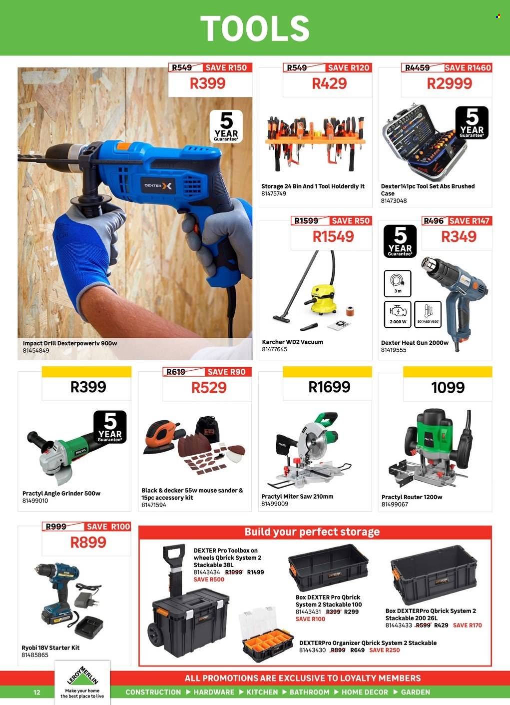 Leroy Merlin specials - 08.01.2026 - 08.31.2026. Page 12