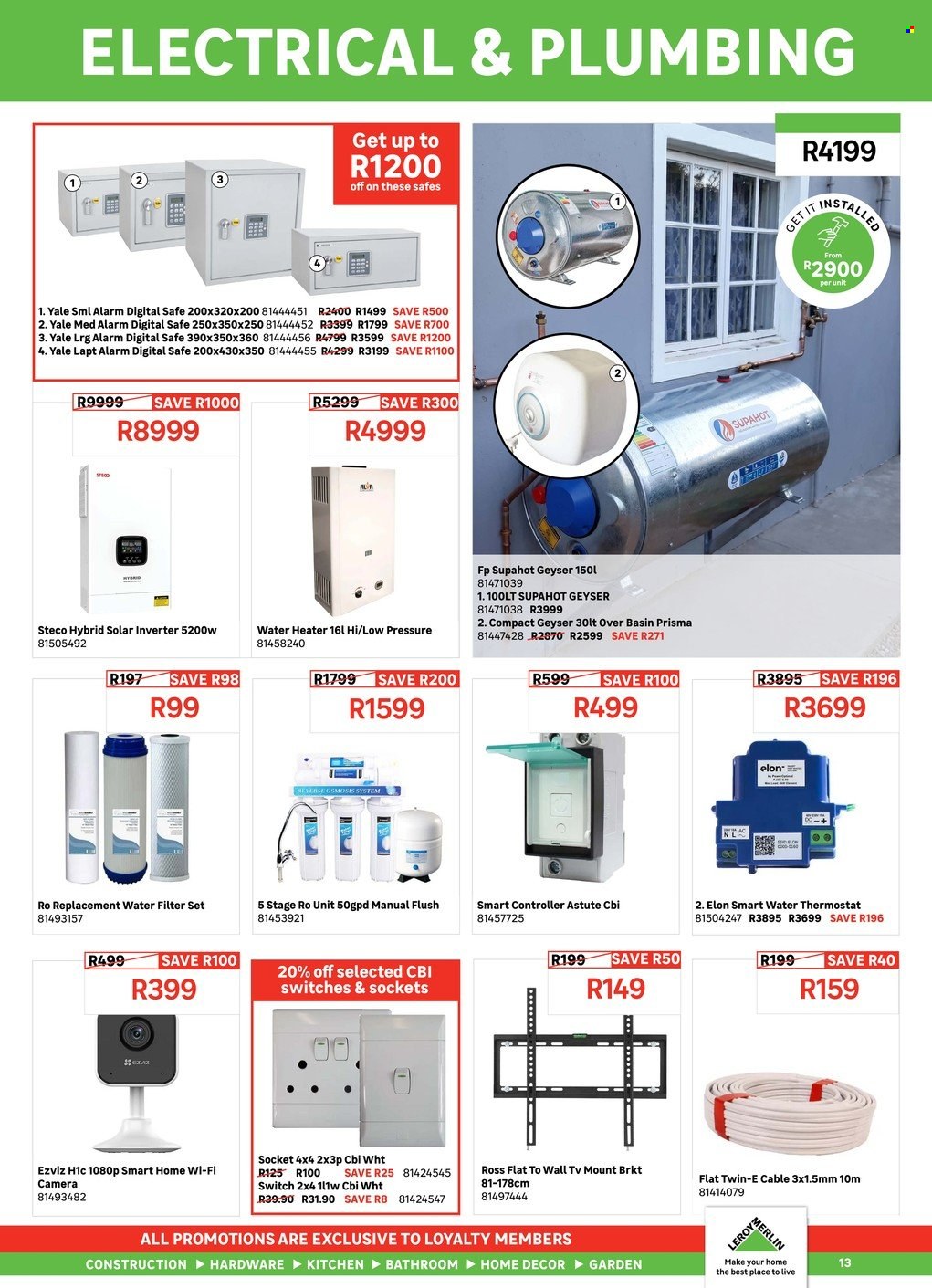 Leroy Merlin specials - 08.01.2026 - 08.31.2026. Page 13