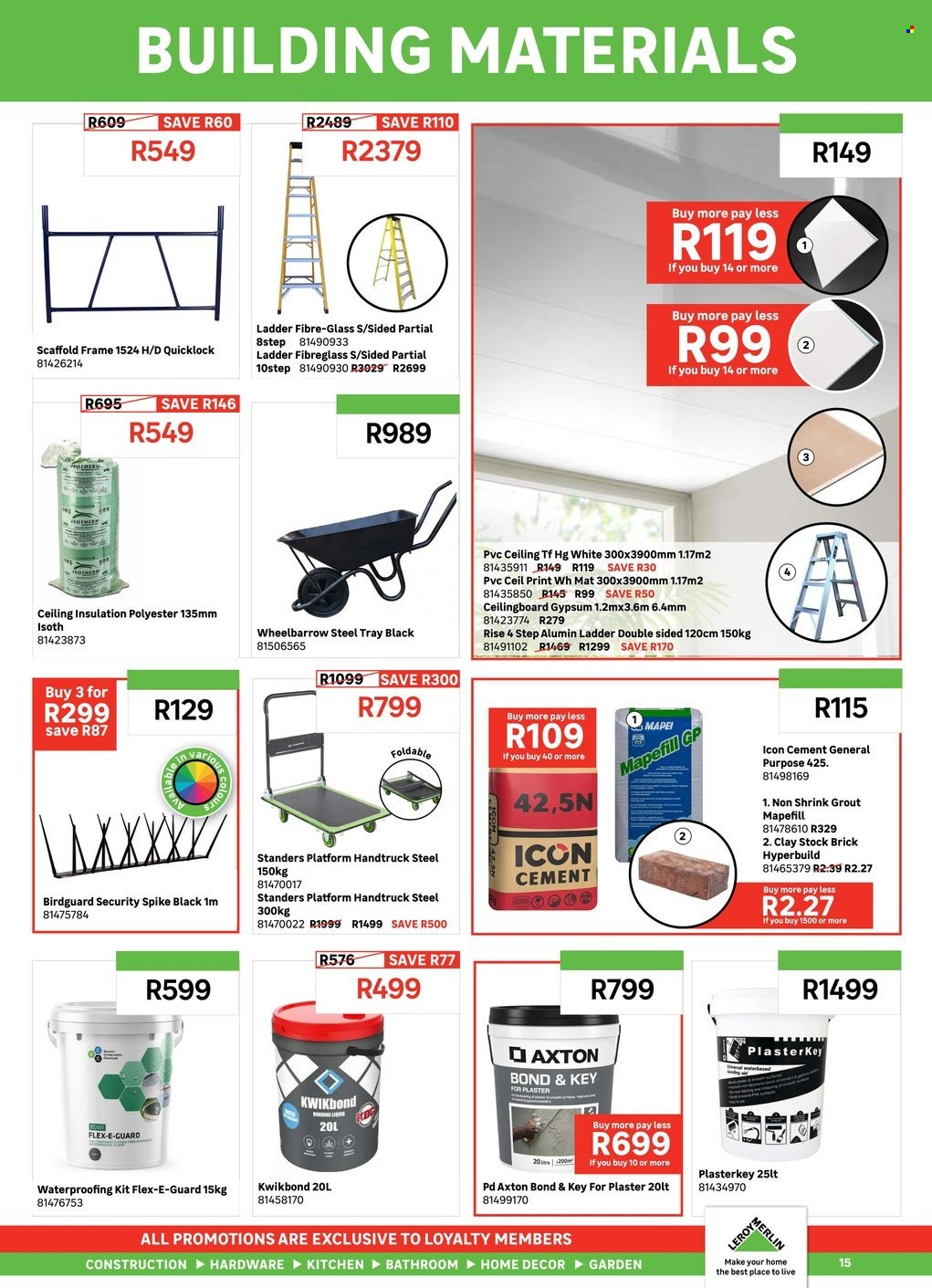 Leroy Merlin specials - 08.01.2026 - 08.31.2026. Page 15
