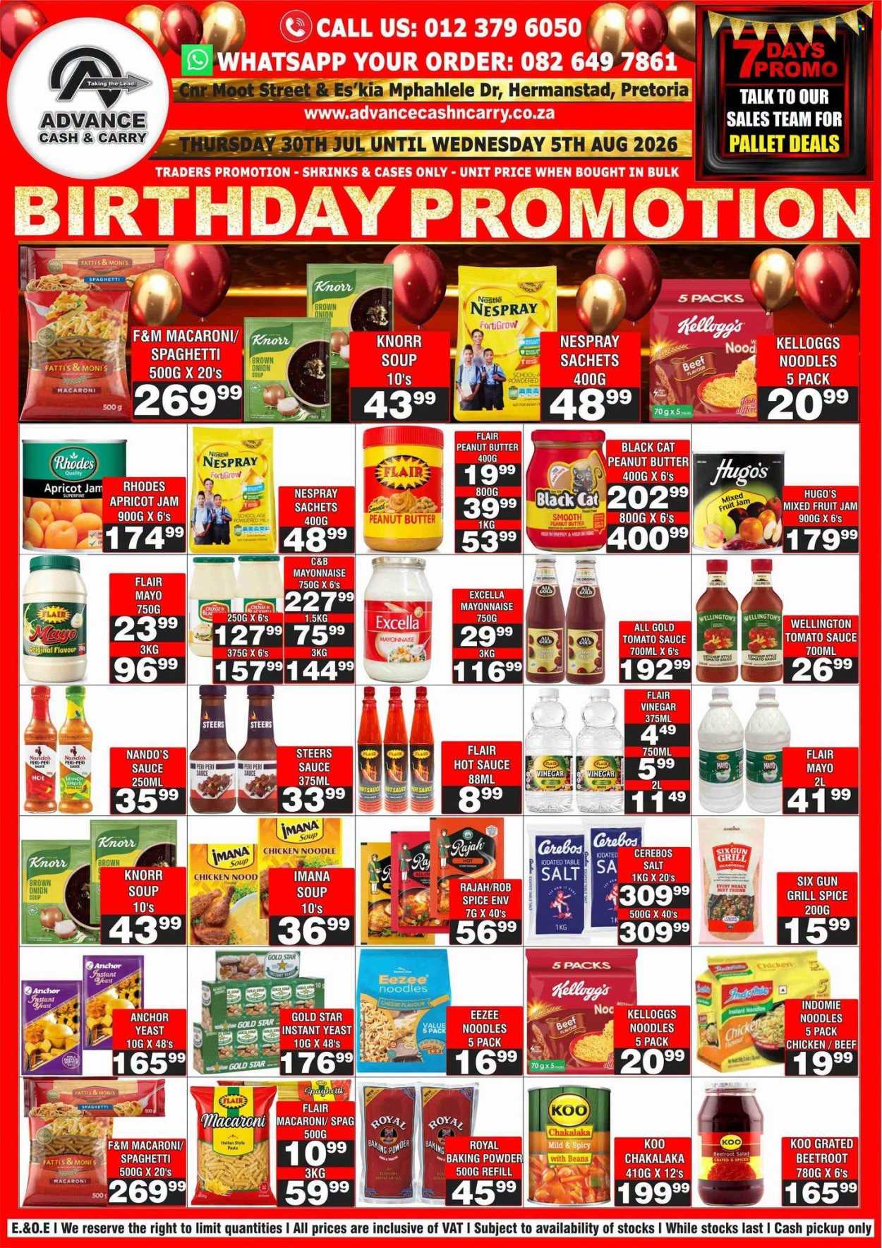 Advance Cash & Carry specials - 07.30.2026 - 08.05.2026. Page 2