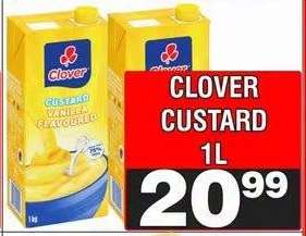 CLOVER CUSTARD 1L