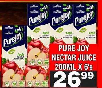 PURE JOY NECTAR JUICE 200ML X 6's