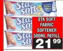 Sta Soft Fabric Softener 500ml Refill