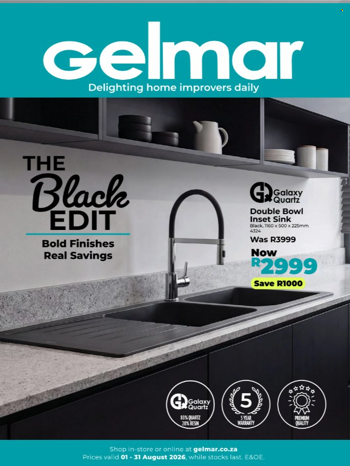 Gelmar specials - 08.01.2026 - 08.31.2026. Page 1