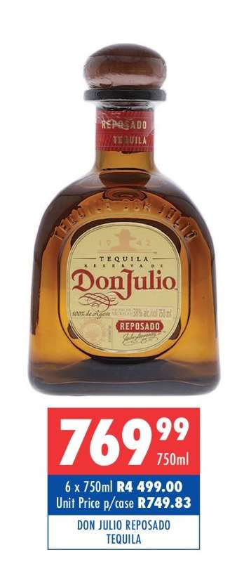 Don Julio Reposado Tequila