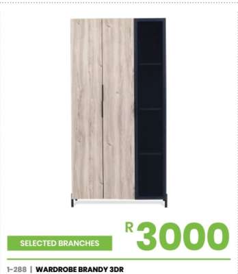 WARDROBE BRANDY 3DR