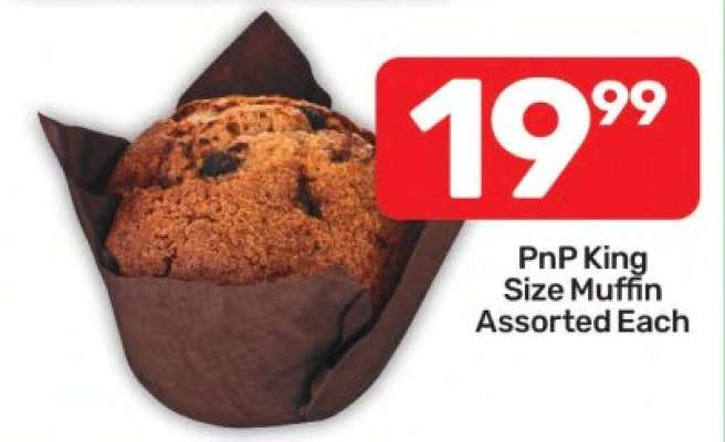 PnP King Size Muffin Assorted Each