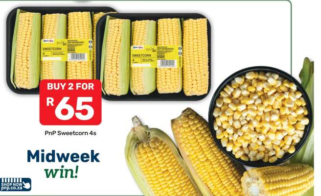 PnP Sweetcorn 4s