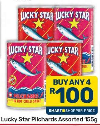 Lucky Star Pilchards Assorted 155g