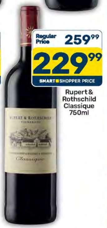 Rupert & Rothschild Classique 750ml