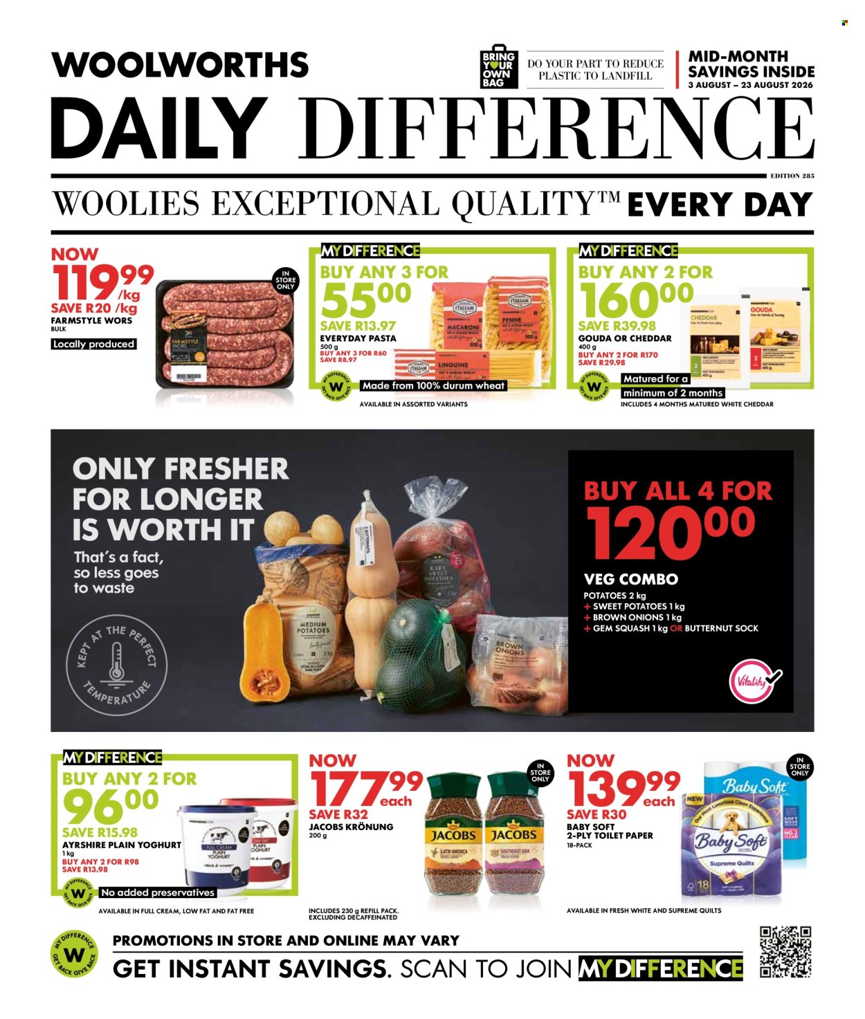 Woolworths specials - 08.03.2026 - 08.23.2026. Page 1