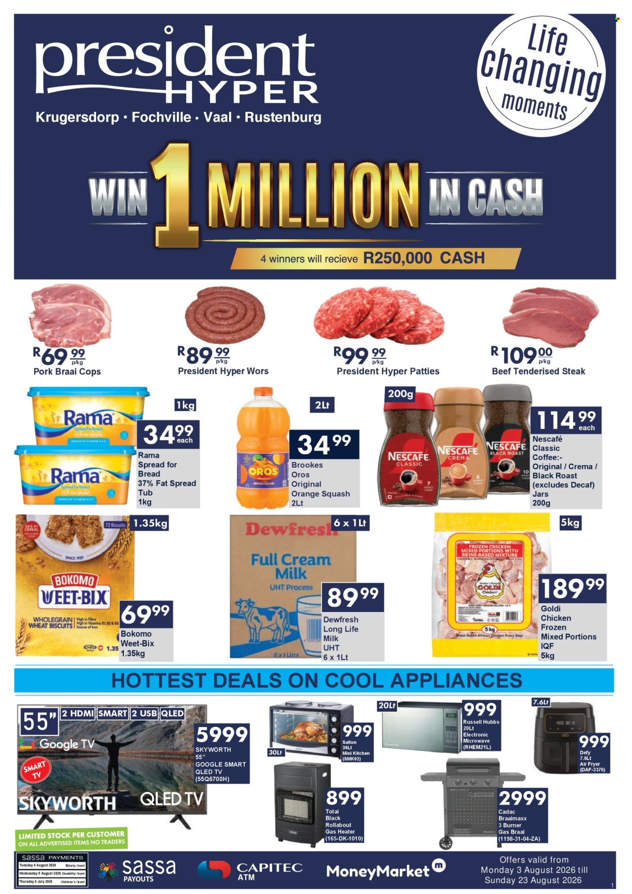President Hyper specials - 08.03.2026 - 08.23.2026. Page 1