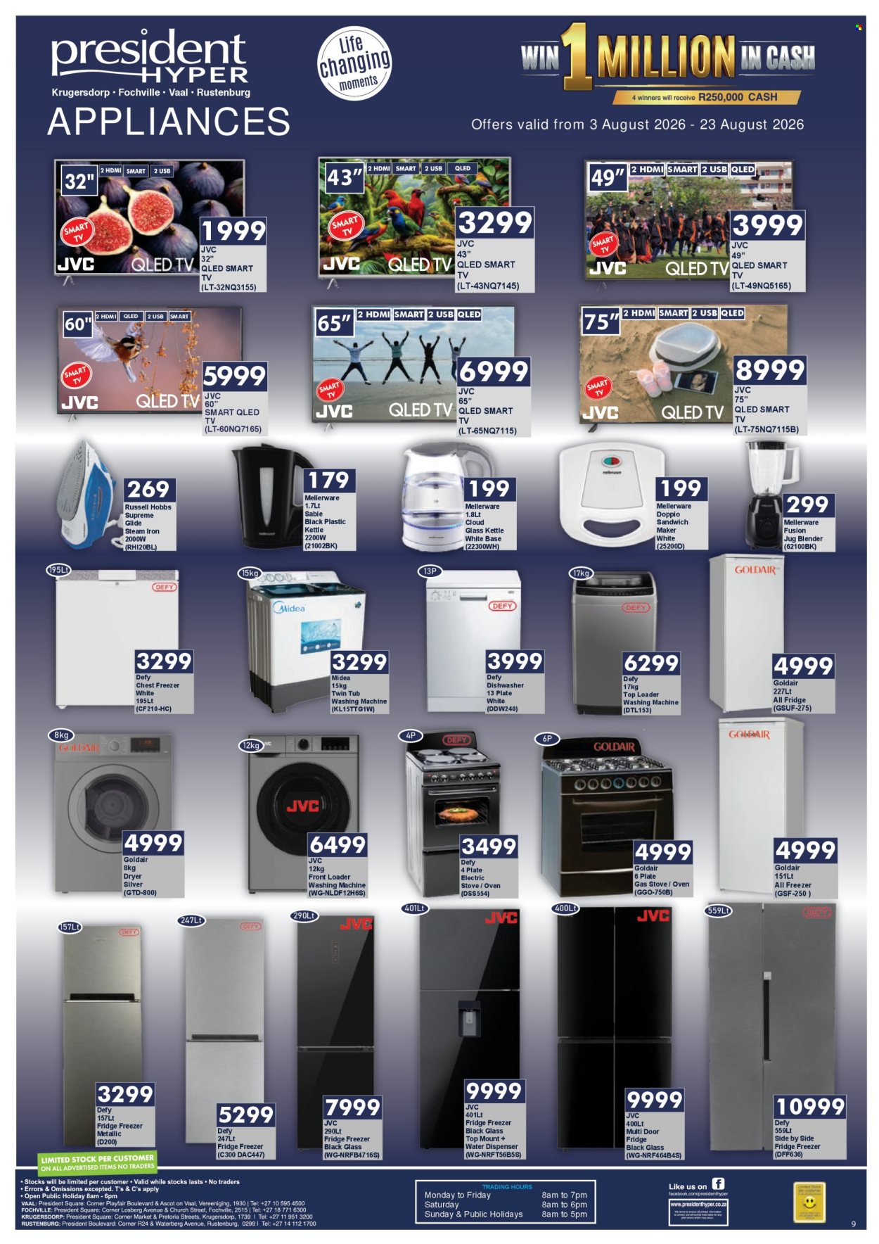 President Hyper specials - 08.03.2026 - 08.23.2026. Page 9