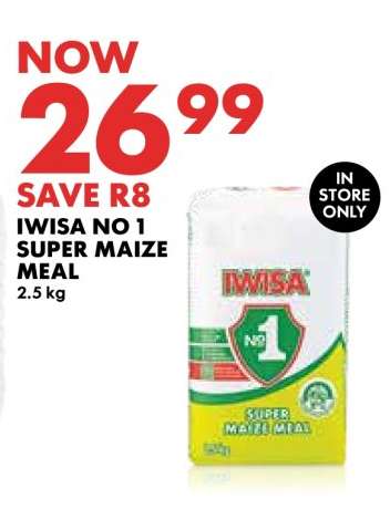 IWISA No. 1 Super Maize Meal